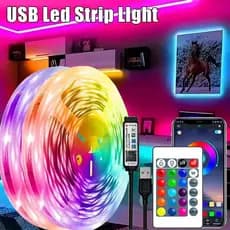 5050 Tiras De LED USB App Luz Inteligente 2835 5V Para Parede Quarto TV Backlight Lâmpada Flexível Fita Diodo Decoração