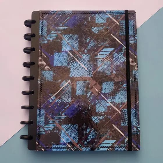 Caderno de Disco 10 Matérias Infinito Sistema Inteligente Coleção Virtudes - Coragem