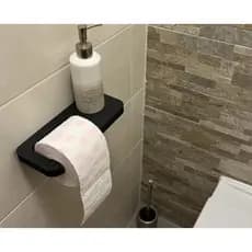 Suporte de papel higiênico com aparador/Suporte papel higiênico