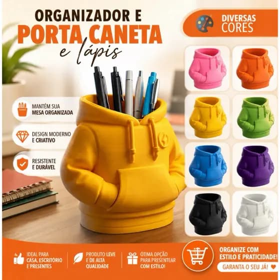 Porta lápis e canetas/ Porta lápis Moletom/Porta lápis e caneta Moletom