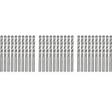Kit 30 Brocas Aço Rápido 2,5 Mm Polida Para Metal
