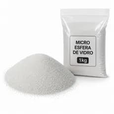 Areia Para Pistola Jateamento Micro Esfera De Vidro 1Kg P60