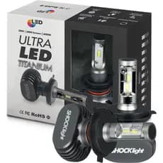 Kit Lampada Ultra Led Titanium Shocklight 10000 Lumens 12 E 24V