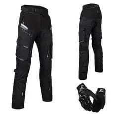 Calça Motociclista Texx Nomade Masculino Impermeável Preta