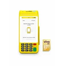 Point Pro 3 Imprime o Comprovante Wifi 4g Com Tela Touch - Chip Vivo
