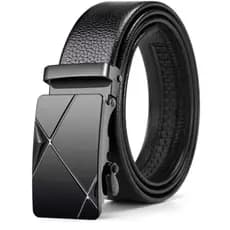 Cinto Social De Luxo Masculino Fivela Automática