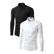 Camisa Social Executiva Slim - Kit 2 Unidades SUPER OFERTA!