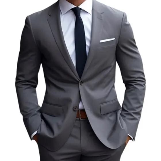 Terno Slim Masculino Alto Padrão Luxo (Blazer + Calça)