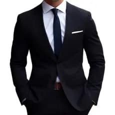 Terno Slim Masculino Executivo De Luxo (Blazer + Calça) Alto Padrão - Envio Imediato