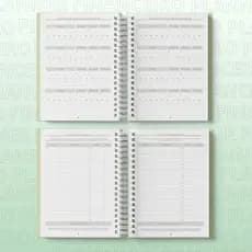 Planner Financeiro, Permanente (não datado), planner de finanças, agenda
