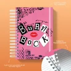 Caderno Reposicionável A5, tira e coloca folhas, funcionalidade de fichário