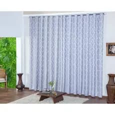 Cortina Grande Jacquard Luxo Para Sala Quarto e Escritório 3M Largura X 2,70M Comprimento