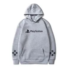 Moletom Canguru Infantil Playstation Blusa de Frio Estampada
