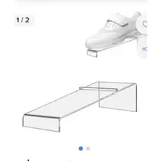 Suporte para sapato calçados 25x12x08cm tênis tipo U multifuncional