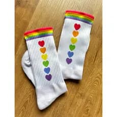 Meia Personalizada Mês do Orgulho LGBTQIA+