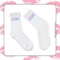 Meia Personalizada Divertida Harry Styles 'Kiss all the time' | POP
