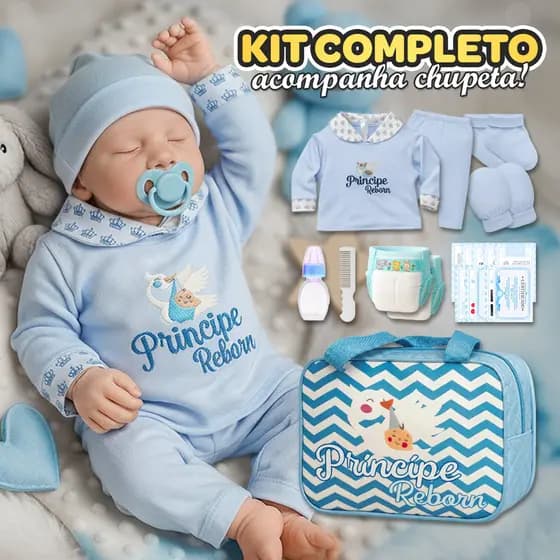 Bebe Menino Barato Reborn Silicone Original Envio Imediato