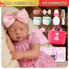 Boneca Menina Bebê Reborn Realista 100% Silicone Linda Envio Rápida