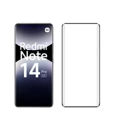 Película Curvada Note 14 Pro 5g Celular Protetor Full Cover Redmi Frontal 3D Tela Toda Vidro Temperado Curva
