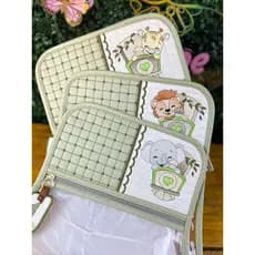 Kit 3 organizadores de mala maternidade - Saquinhos de Roupa de bebê