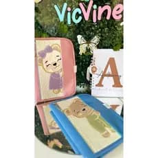 Porta Documentos do Bebê Personalizado | Caderneta de Vacina | Organizador Infantil Bordado