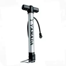 Bomba de Ar Bike Em Alumínio 30cm Yamada Portátil Encher Inflar Pneu Bike Bola Bico Fino Bico Grosso