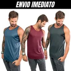 Regata Masculina Dry fit Para Academia Treino Verão