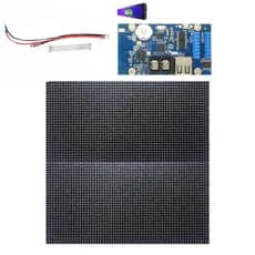 Painel Modulo P5 Full Color Indoor 32x32cm Placa Wf2 Wi-fi