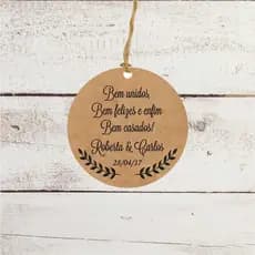 Tag para Bem Casados 250 un