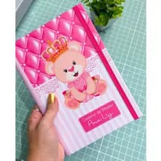 Caderno Brochura Pequeno 96 FOLHAS Personalizado