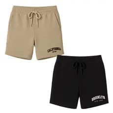 Kit 2 Shorts Infantil Moletinho Menino Masculino Baby Várias Cores