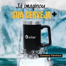 Caneca Térmica Aiker 700ml com alça