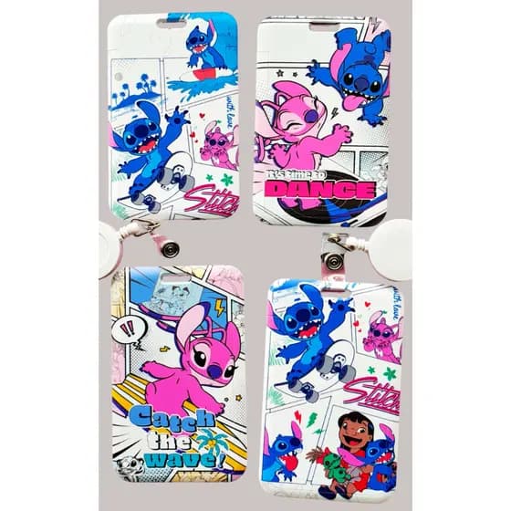 Porta Crachá do Stitch com iôiô, coleção 2
