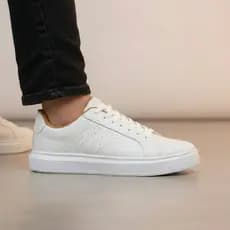 Sapatênis Masculino Branco Sneaker Social Confortável Macio Moderno