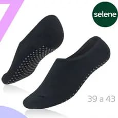 Meia Sapatilha Pilates Masculina Sauna Piscina Selene com anti-derrapante  39-43 REF//4400