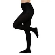 Meia-calça Fio 80 Opaca Selene 9930 - Preto - Tamanho P-M-G-EG