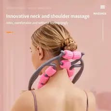 Massageador Manual Para Alívio Da Dor Corporal / Massageador De Perna / Massageador Manual 9 ROLLERS 2X27