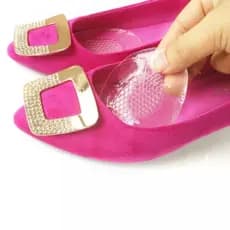 Palmilha em Gel Silicone para Frente do Pé Evita Deslizamento, Ideal para Saltos adesiva