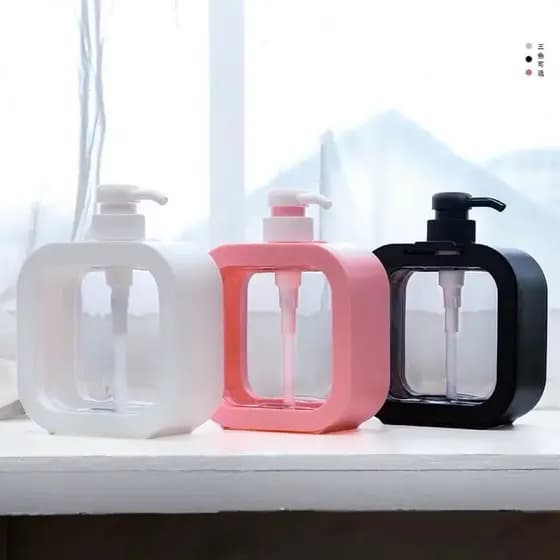 Porta Sabonete Dispenser Para Sabonete Liquido Ou Shampoo Multiuso 300 ML