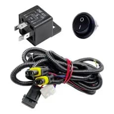 Chicote Automotivo Auxiliar Farol Milha H8 / H11 Universal