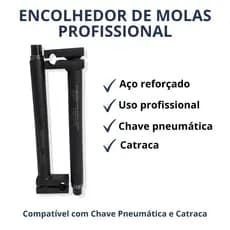 Encolhedor Molas P/ Uso Com Chave Pneumática Ou Catraca