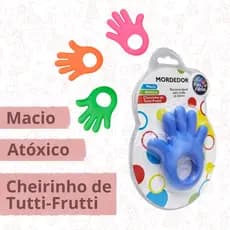 Mordedor Bebe Mãozinha Macio Alivio Dentição Pais e Filhos
