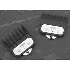 Par Pente De Disfarce 0.5 E 1.5 Profissional Para Barbeiros Cabeleireiros Excelente Para cortes Degradê Serve em Máquinas Wahl Kemei Igemei Shinom Wmark Etc...