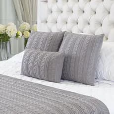 Capas De Almofada Sala Sofa Cama Decorativa Tricot C/zíper Berlim 45x45 50x50 60x40 50x30