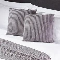 Capas De Almofada Sala Sofa Cama Decorativa Trico Pontão C/zíper MILÃO 45x45 50x50 60x40 50x30cm
