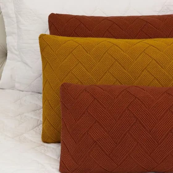 Capas Almofada Sala Sofa Cama Trico zíper Rinzeira Travesseiro 45x45 50x50 60x40 50x30 Londres