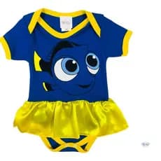 Bodie Tematico Dori - Tamanhos P ao G -Veste 0 a 12 meses.