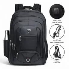 Mochila Masculina Grande Reforçada Impermeável 60 l Camping Viagem Trabalho