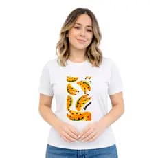 Blusa Camiseta Algodão Feminina Farmm Banana Lançamento Envio Rapido Qualidade