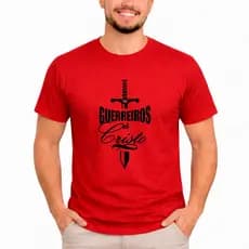Camiseta Unissex Fé Cristã – Guerreiros de Cristo, Casual e Estilosa